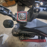 GT06 Scooter Handlebar: Lead Screw + Nut + Split Sleeve