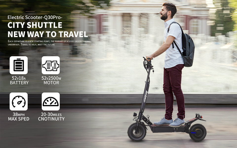 Arwibon Q30 Electric Scooter for Adults