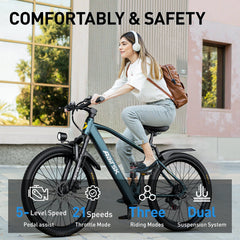 Aairsk GT900 750W Off-Road Electric Bike