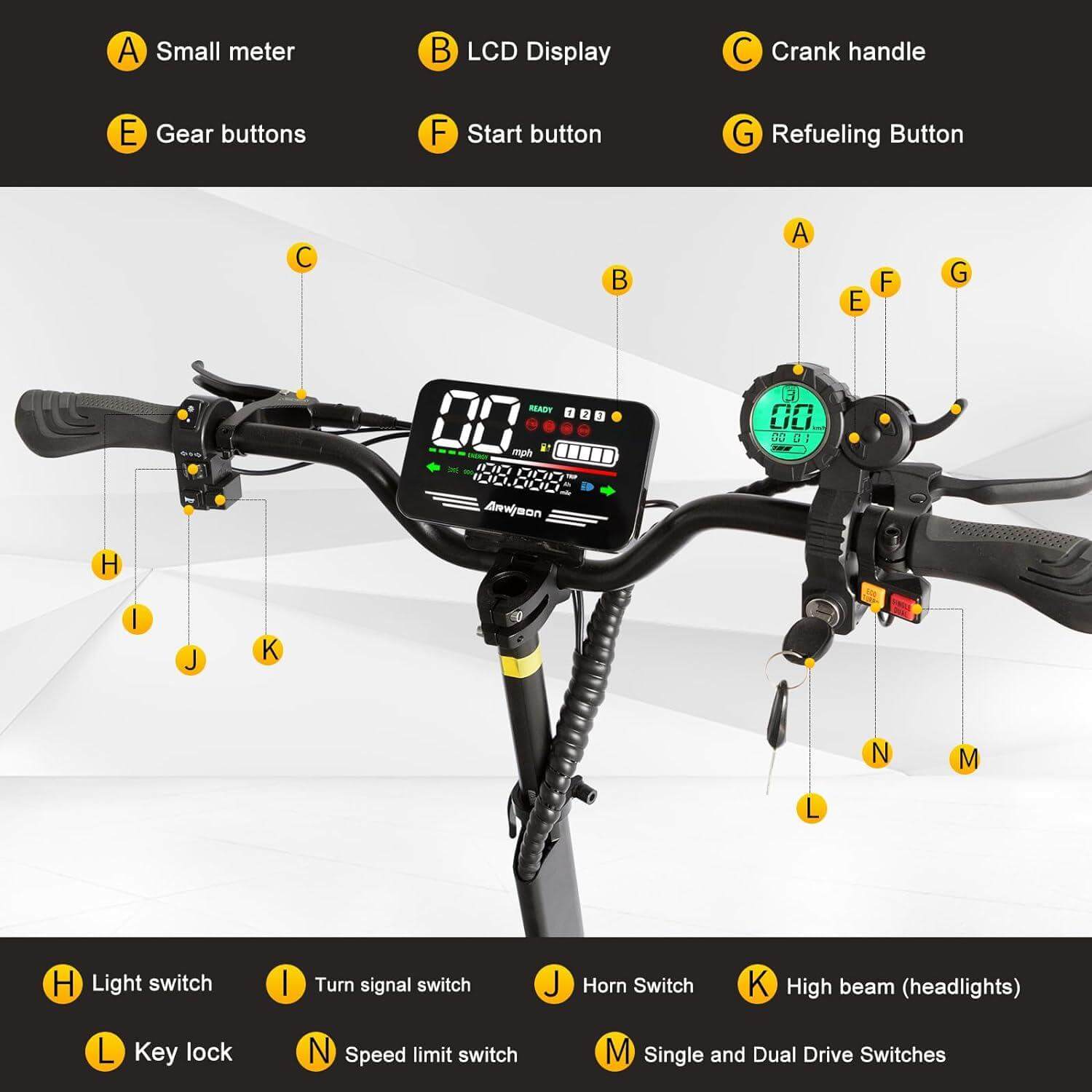 Arwibon GT08: el mejor patinete eléctrico para adultos 
