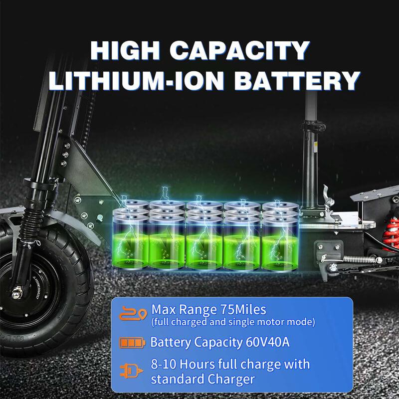 High-Speed Foldable Toursor Adult Electric Scooter - Electric Scooter 