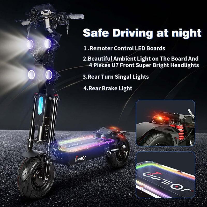 High-Speed Foldable Toursor Adult Electric Scooter - Electric Scooter 